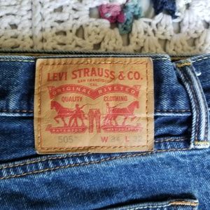 Mens 505 Levis 34x30